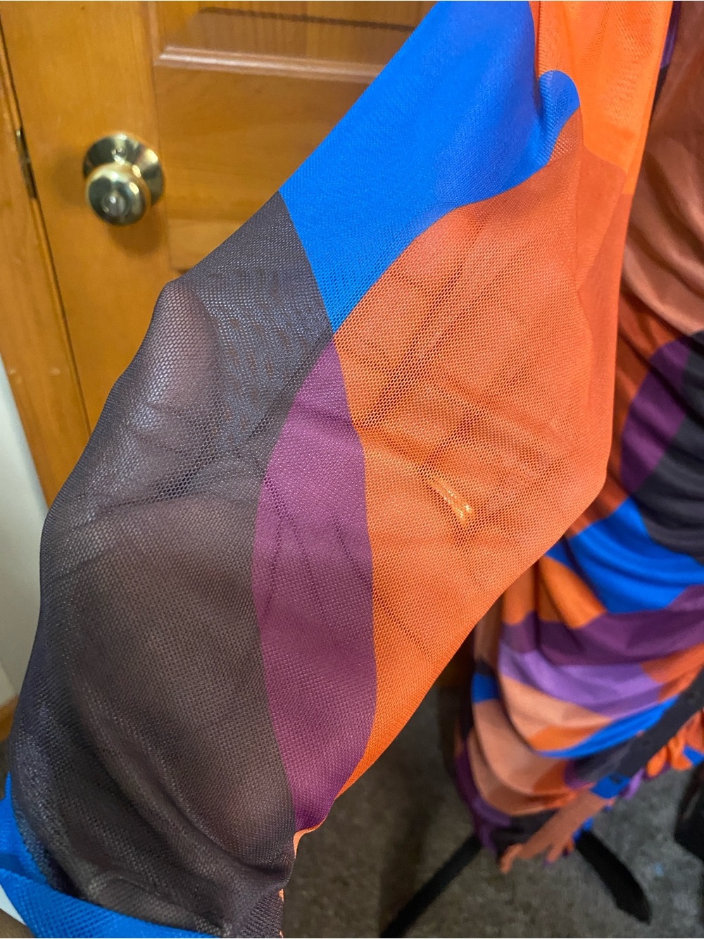 BOLD ELEMENTS Abstract-Multi Colored Maxi Dress - Picture 5 of 7